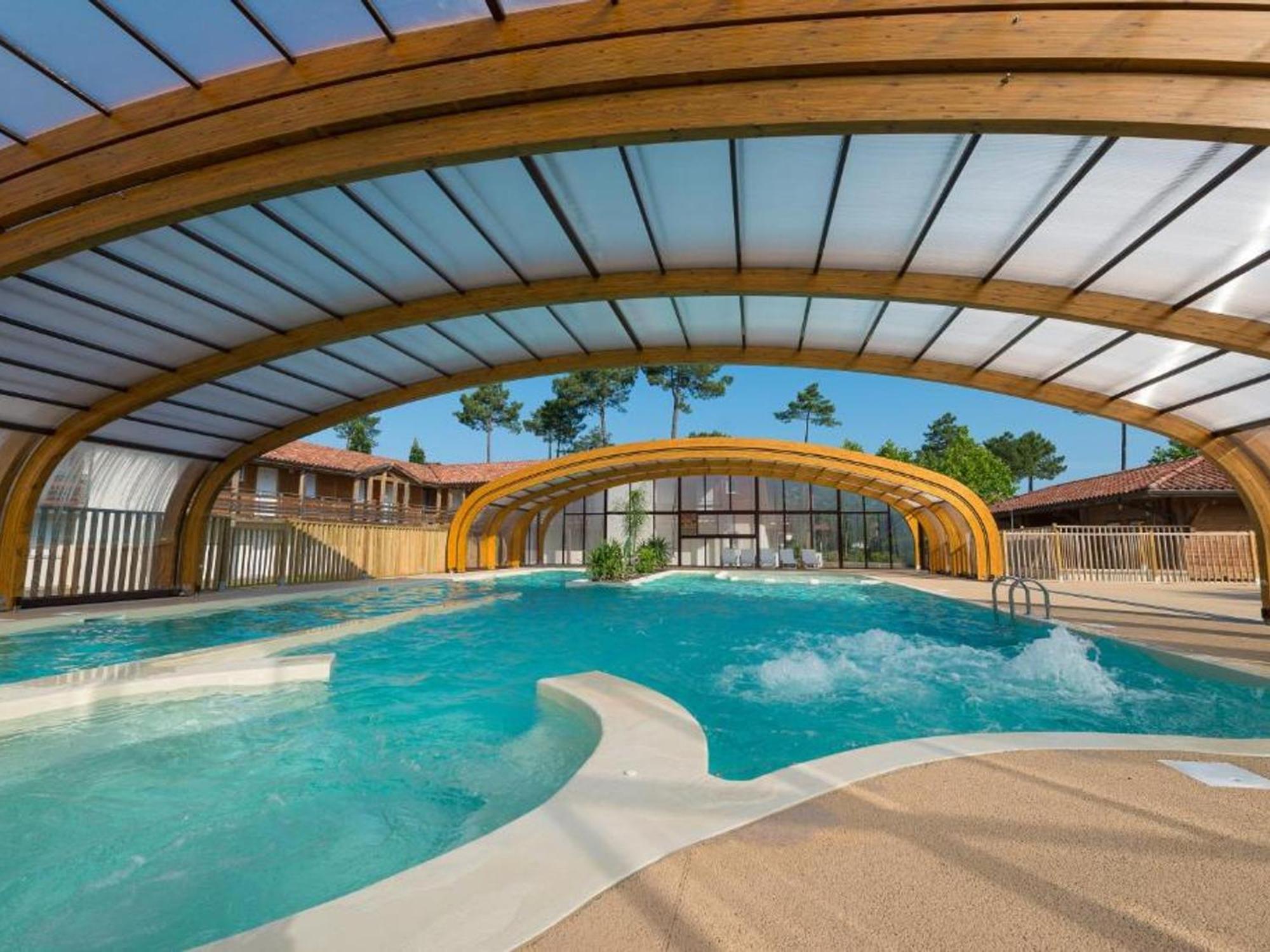 Charmant Apt A Parentis Avec Piscine, 4 Pers, Pres Du Lac, Menage Inclus - Fr-1-319-444 Bagian luar foto